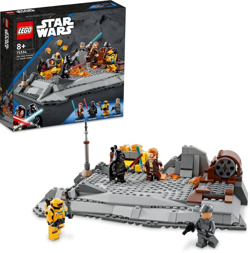 LEGO stavebnice LEGO® Star Wars™ 75334 Obi-Wan Kenobi™ vs. Darth Vader™