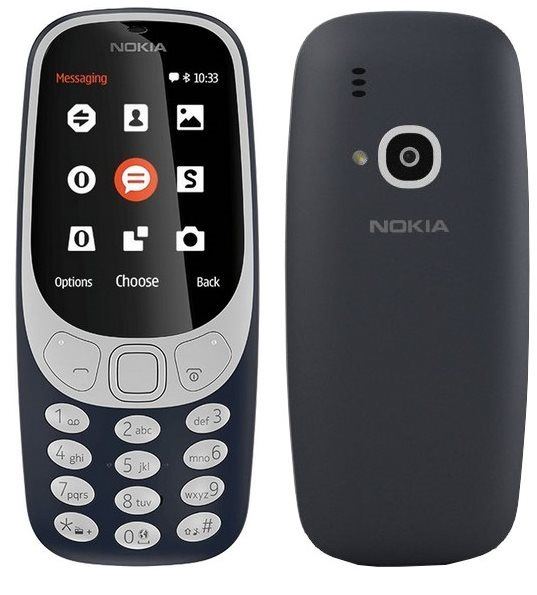 Mobilní telefon Nokia 3310 (2017) Dark Blue Dual SIM