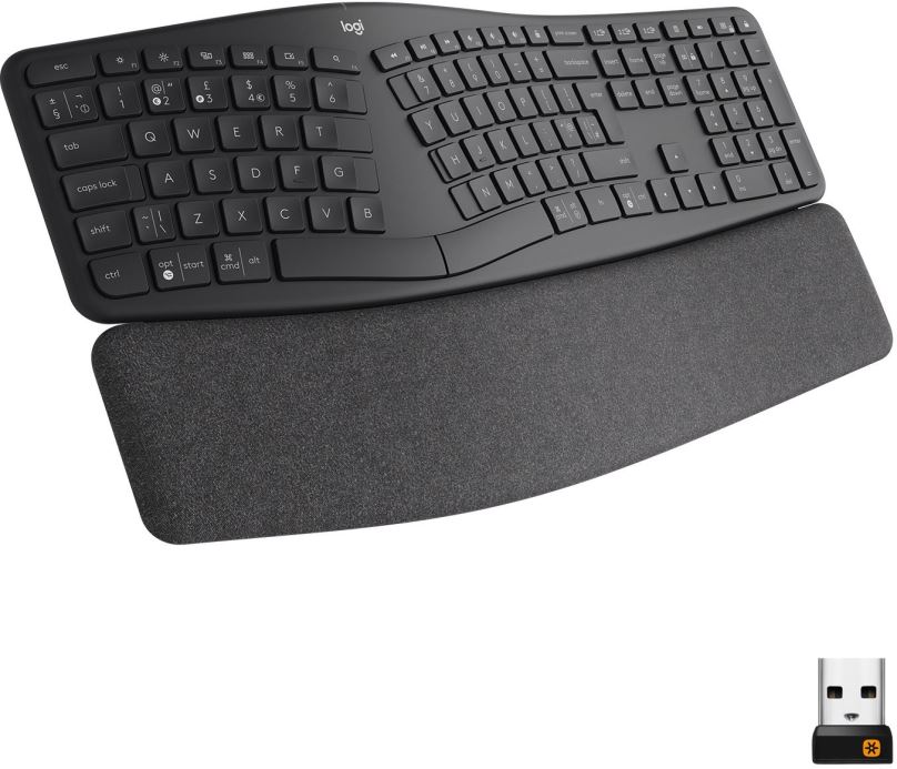 Klávesnice Logitech Ergo K860 Wireless Split Keyboard - US INTL