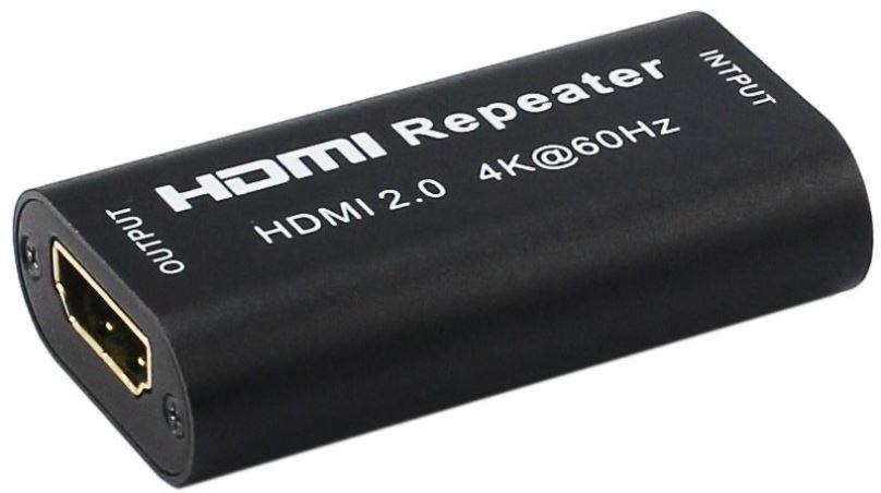 Extender PremiumCord HDMI 2.0 repeater až do 40m