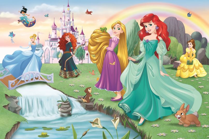 TREFL Puzzle Seznamte se s Disney princeznami 60 dílků
