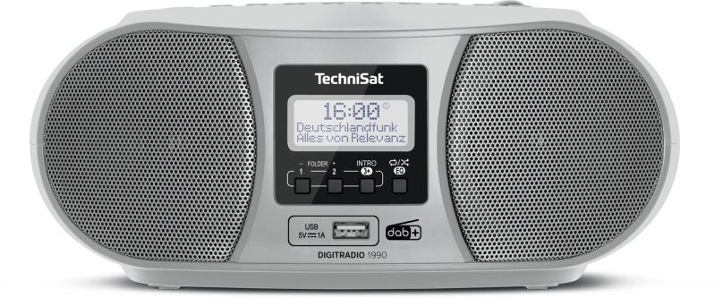 Rádio TechniSat DIGITRADIO 1990 stříbrná