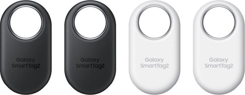 Bluetooth lokalizační čip Samsung Galaxy SmartTag2 (balení 4 ks) Black 2 + White 2