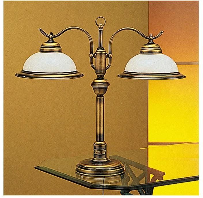 Stolní lampa Jupiter 17 - OG2 - Lampa stolní OPÁL 2xE27/60W/230V