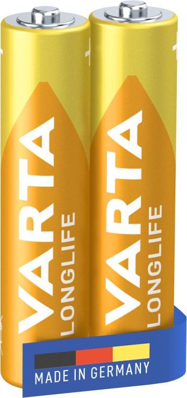 Jednorázová baterie VARTA alkalická baterie Longlife AAA 2ks