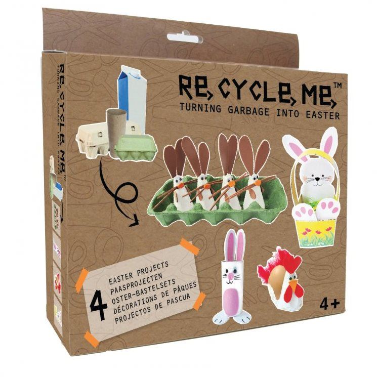 Vyrábění pro děti Set Re-cycle me –  Velikonoční menší závěsný