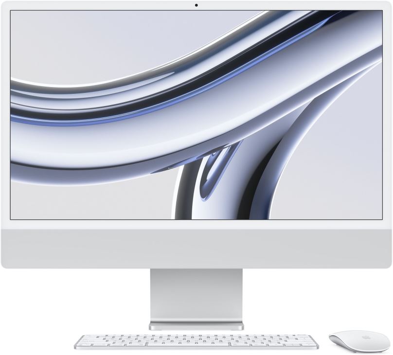 All In One PC APPLE iMac 24" M3 SK Stříbrný NUM