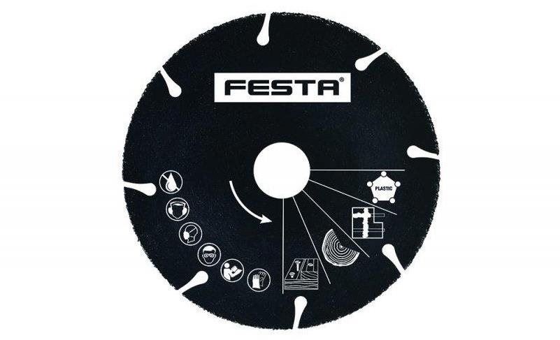 Řezný kotouč Kotouč řezný univerzální karbidový O 125 x 1 x 22,2 mm, FESTA