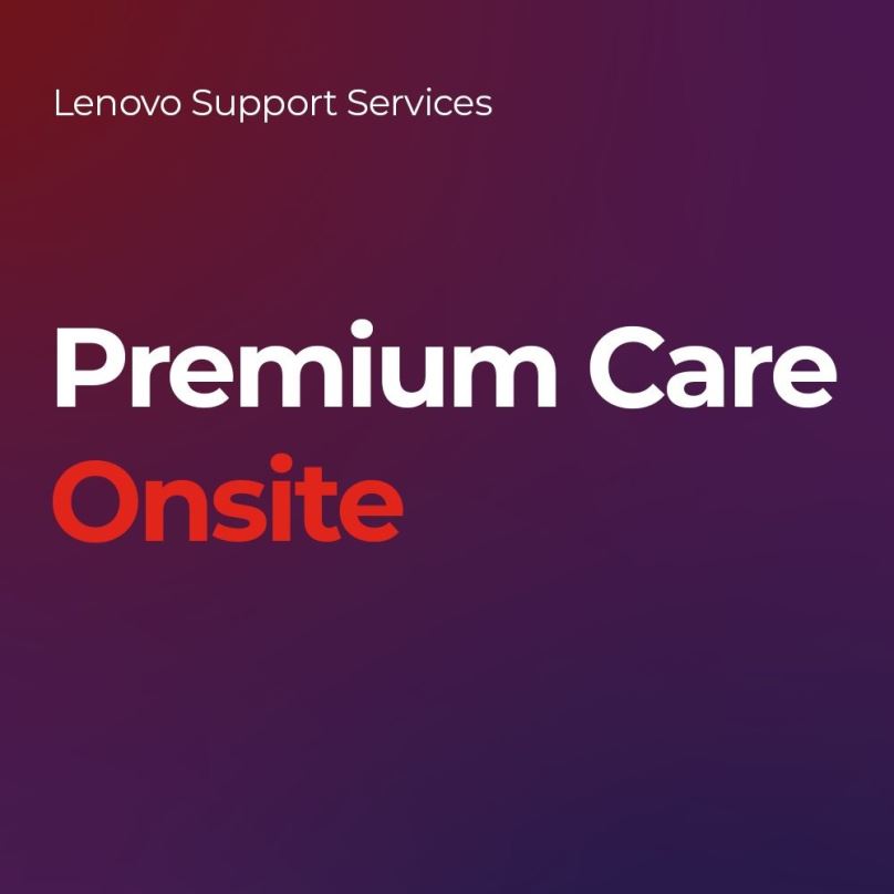 Rozšíření záruky Lenovo Premium Care Onsite pro Entry NB (rozšíření základní 2 leté záruky na 3 roky Premium Care)  n