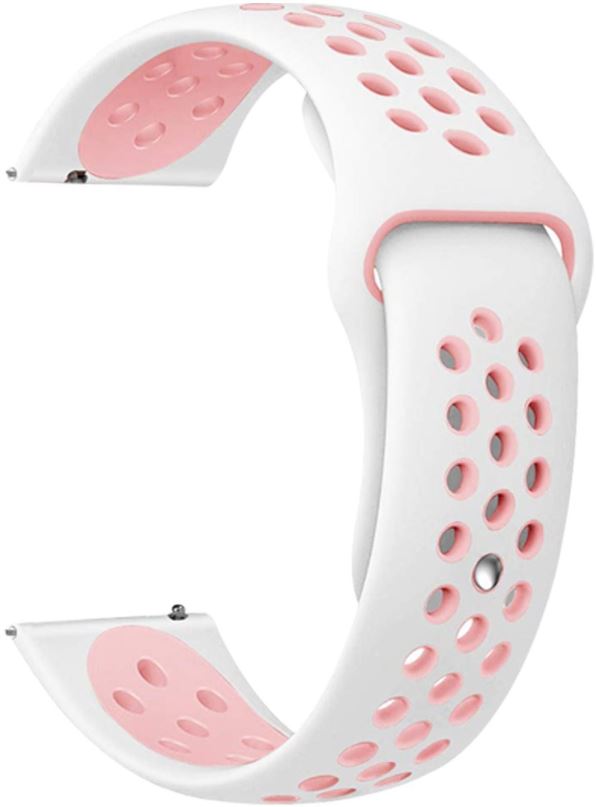 Řemínek Eternico Sporty Universal Quick Release 22mm Pure Pink and White