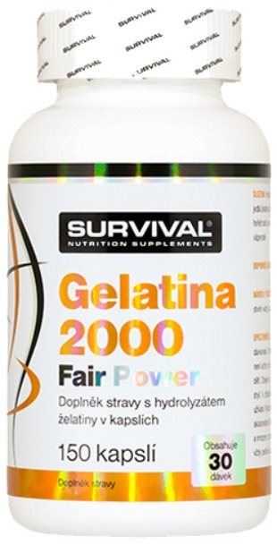 Kloubní výživa Survival Gelatina 2000 Fair Power 150 cps