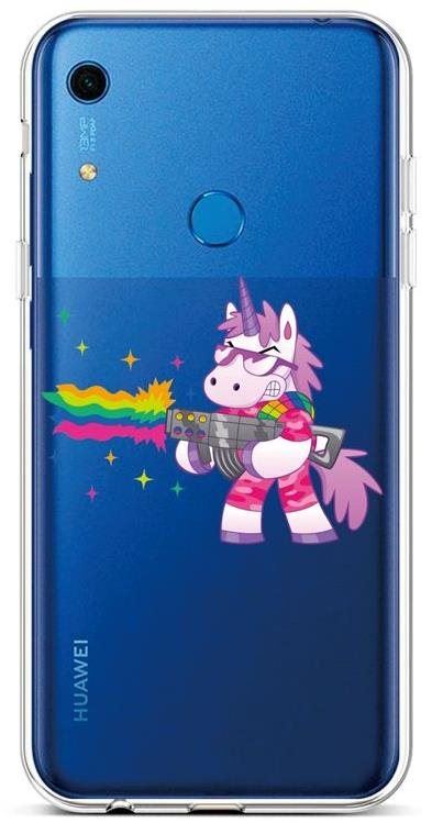 Kryt na mobil TopQ Huawei Y6s silikon Rainbow Gun 47610