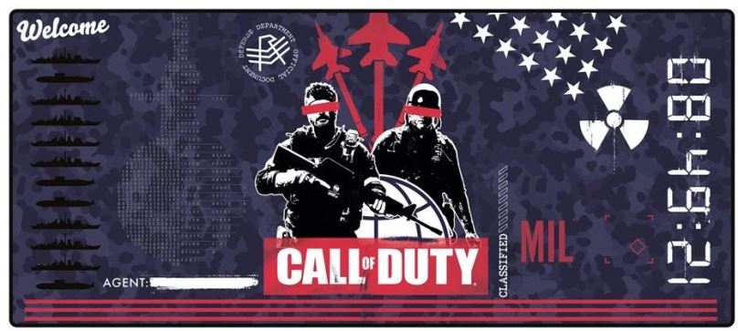 Podložka pod myš Call of Duty: Black Ops Cold War - Propaganda - Podložka pod myš a klávesnici
