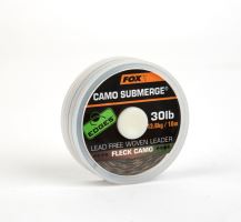 FOX Šňůrka Camo Submerge Lead Free Leaders 30lb 10m Fleck Camo