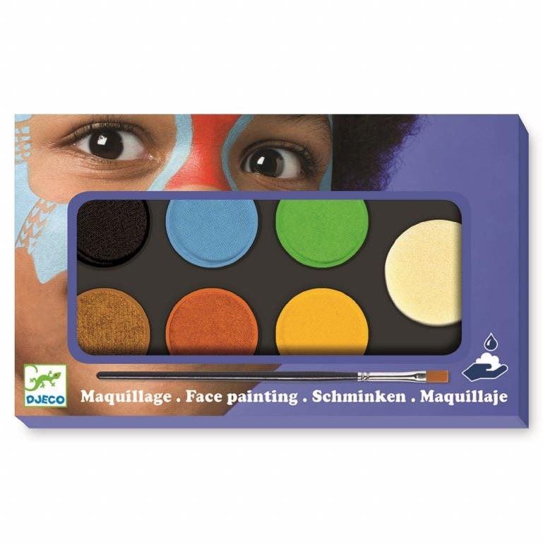 Barva na obličej Djeco Barvy k malování na obličej - přírodní odstíny