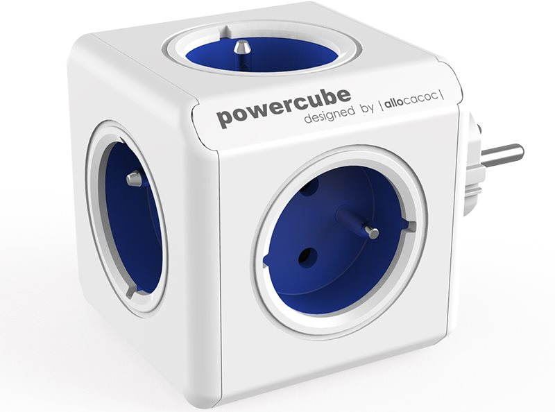 Zásuvka PowerCube Original modrá