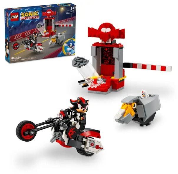 LEGO stavebnice LEGO® Sonic the Hedgehog™ 76995 Shadow the Hedgehog a jeho útěk