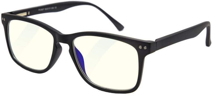 Brýle na počítač GLASSA Blue Light Blocking Glasses PCG 07, dioptrie: +3.50 černá
