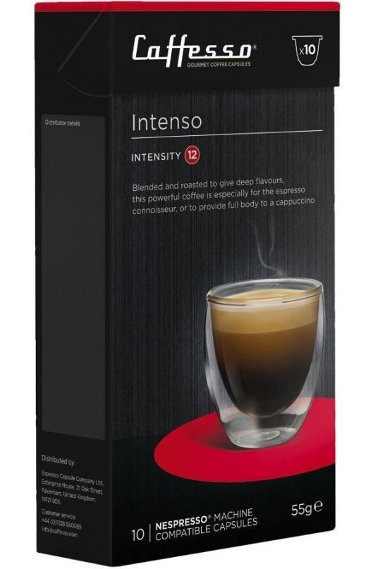 Kávové kapsle Caffesso Intenso 10ks
