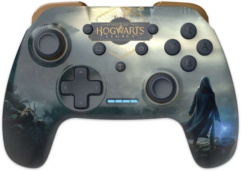 Gamepad Freaks and Geeks Wireless Controller - Hogwarts Legacy Landscape - Nintendo Switch