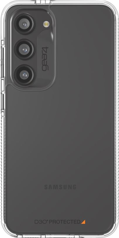Kryt na mobil ZAGG GEAR4 D3O Crystal Palace pro Samsung Galaxy S23 – průhledné