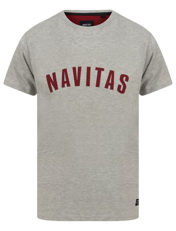 Navitas Tričko Sloe Tee Grey Marle 2XL