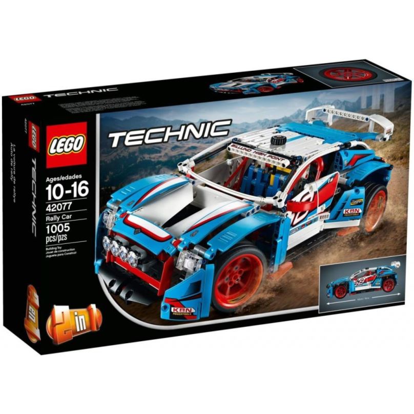 Stavebnice LEGO Technic 42077 Závodní auto