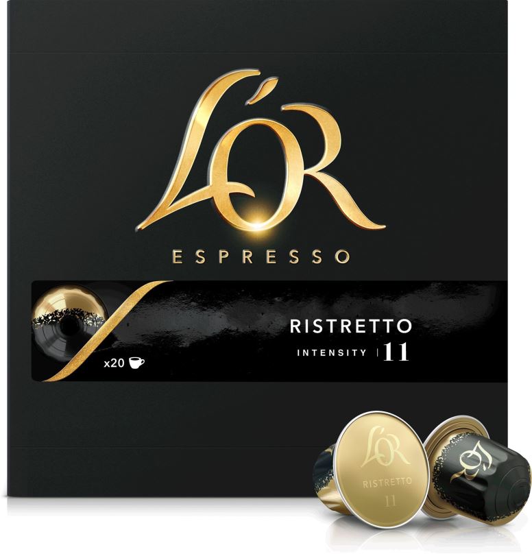 Kávové kapsle L'OR Espresso Ristretto 20ks hliníkových kapslí