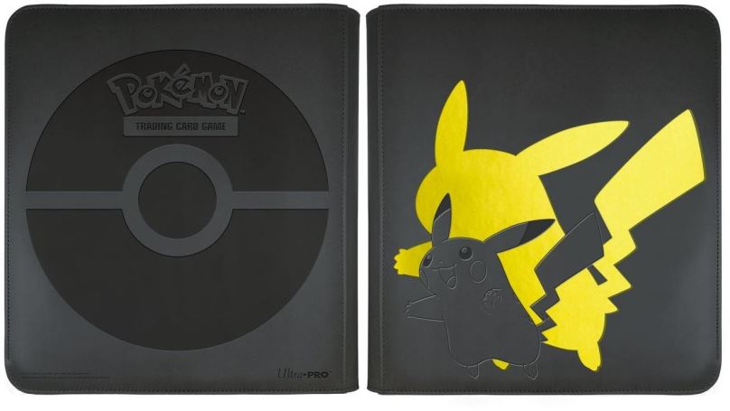 Sběratelské album Pokémon UP:  Elite Series - Pikachu PRO-Binder 12 kapesní zapínací album