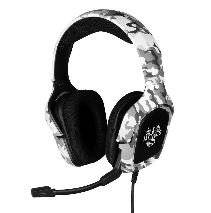 Herní sluchátka Konix Mythics Ares Universal Camouflage Headset