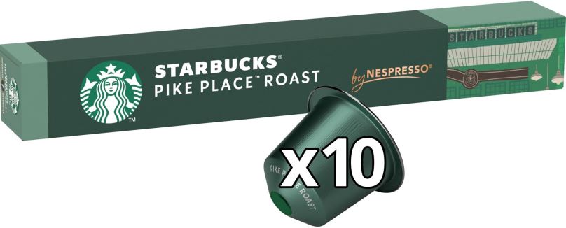 Kávové kapsle Starbucks by Nespresso Pike Place Roast 10ks
