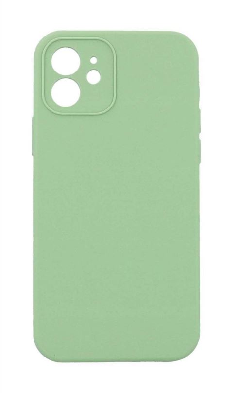 Kryt na mobil TopQ Kryt Essential iPhone 12 bledě zelený 92754