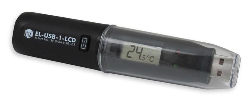 USB datalogger pro měření teploty - USB-T LCD