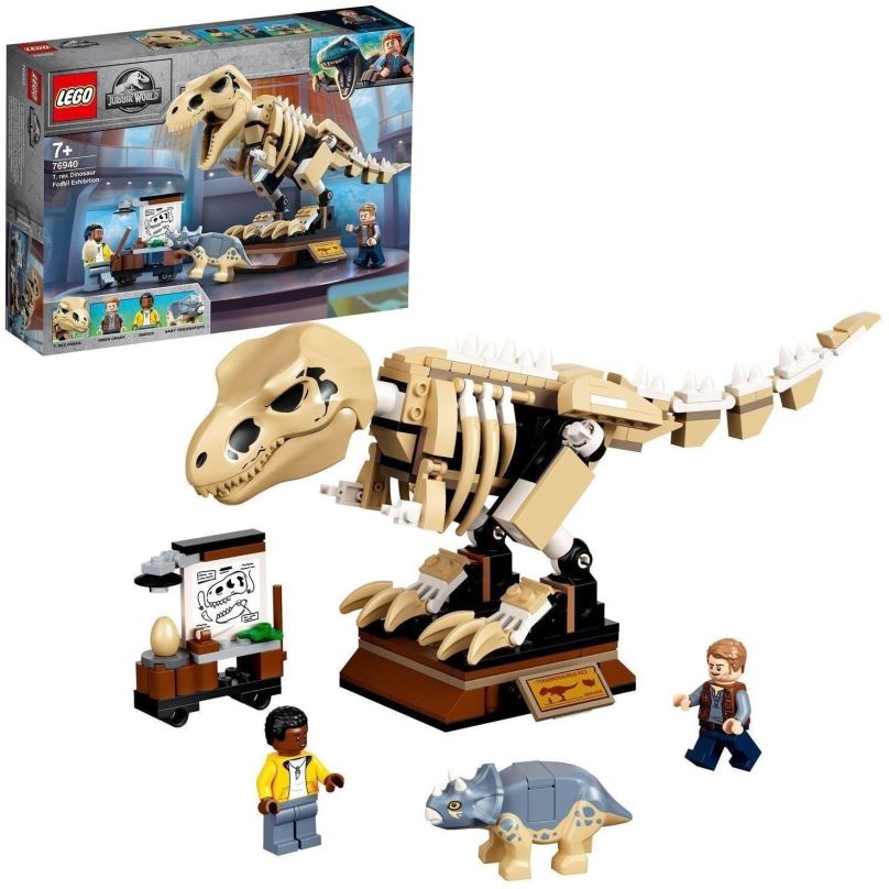 LEGO stavebnice LEGO® Jurassic World™ 76940 Výstava fosílií T-rexe