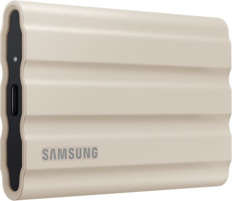 Externí disk Samsung Portable SSD T7 Shield 2TB béžový