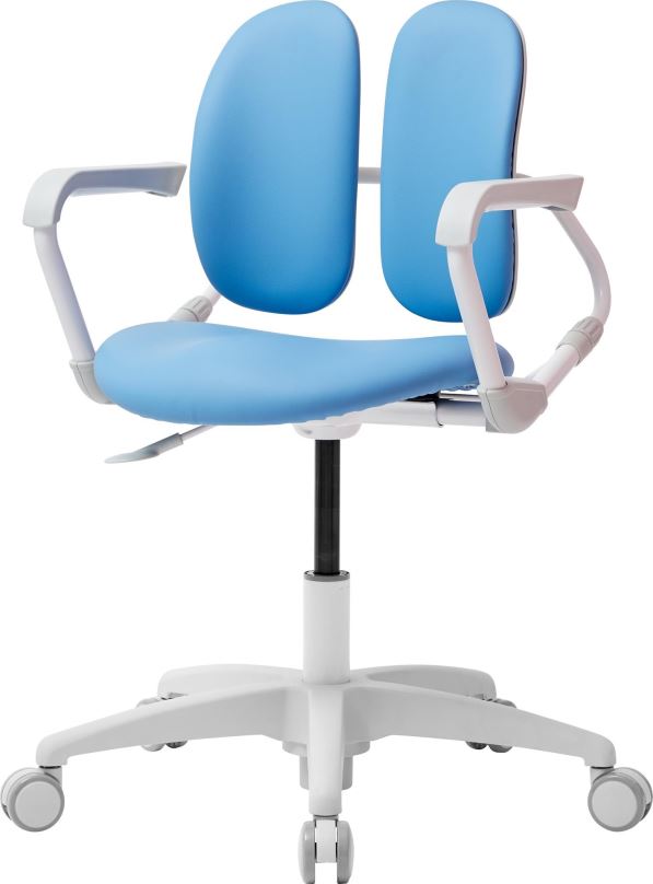 Dětská židle k psacímu stolu 3DE Duorest Milky modrá