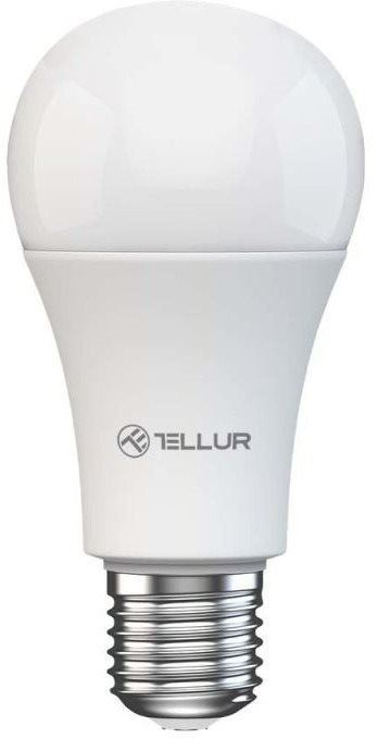 LED žárovka Tellur WiFi Smart žárovka E27, 9 W, bílé provedení, teplá bílá, stmívač