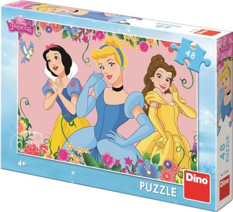 Puzzle Dino Rozkvetlé princezny 48 puzzle nové