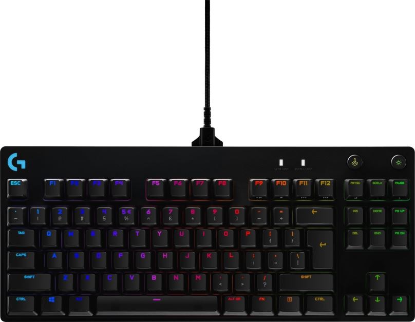 Herní klávesnice Logitech G PRO Mechanical Gaming Keyboard (2019) - CZ/SK