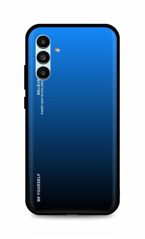 Kryt na mobil TopQ Kryt LUXURY Samsung A13 5G pevný duhový modrý 87019