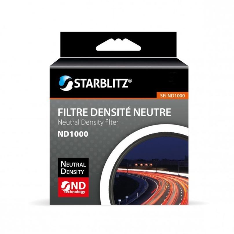 ND filtr Starblitz neutrálně šedý filtr 1000x 67mm