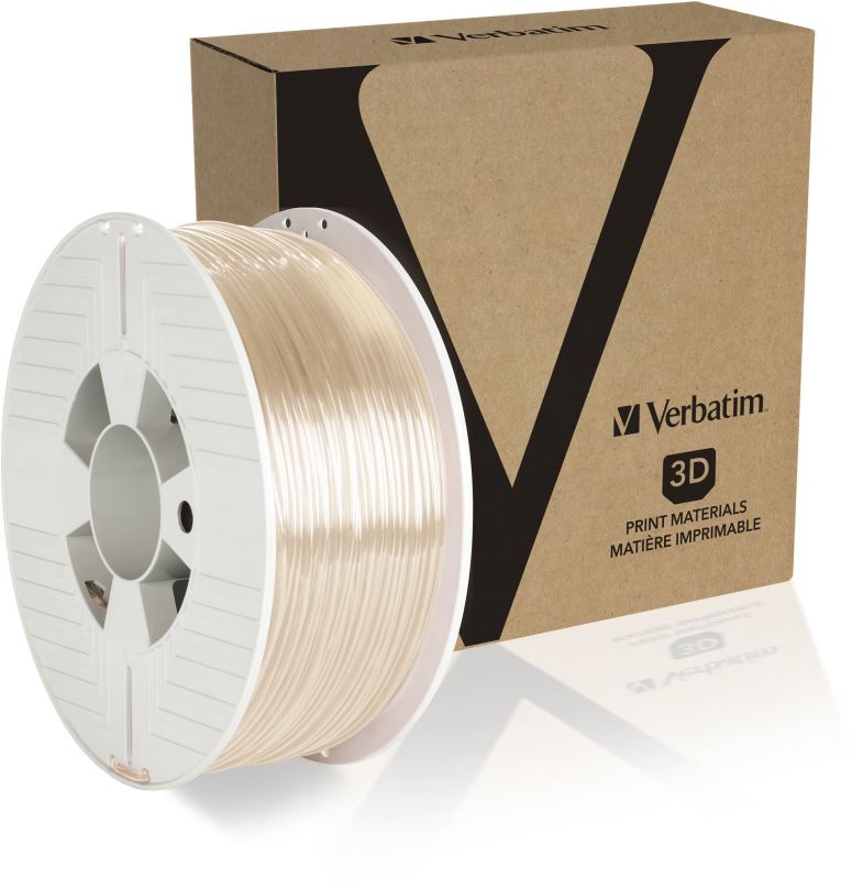 Filament Verbatim PET-G 2.85mm 1kg transparentní