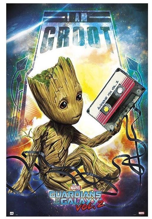 Plakát Guardians Of Galaxy - Strážci Galaxie - Groot - plakát