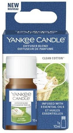 Esenciální olej YANKEE CANDLE Ultrasonic Aroma Clean Cotton 10 ml