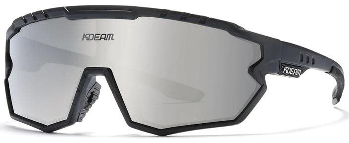 Cyklistické brýle KDEAM Warren 06 Black / Silver