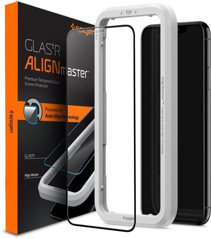 Ochranné sklo Spigen Align Glass FC iPhone 11 Pro