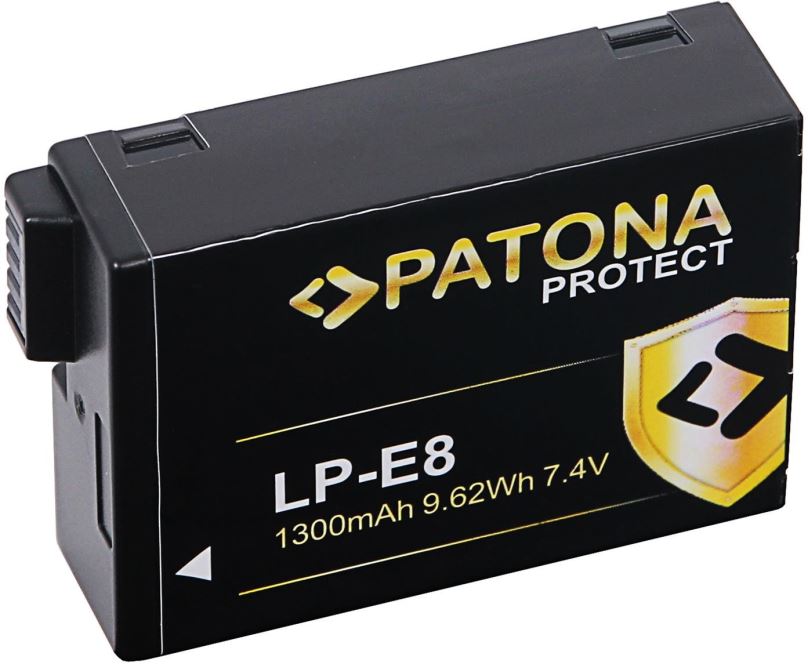 Baterie pro fotoaparát PATONA pro Canon LP-E8/LP-E8+ 1300mAh Li-Ion Protect