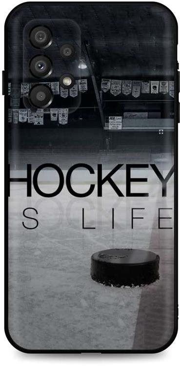 Kryt na mobil TopQ Kryt Samsung A33 5G silikon Hockey Is Life 74134
