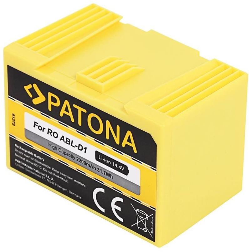 Nabíjecí baterie PATONA baterie pro robotický vysavač iRobot i7/i4/i3/e5/e6 14,4V 2200mAh Li-lon