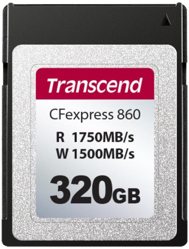 Paměťová karta Transcend CFexpress 860 Type B 320GB PCIe Gen3 x2